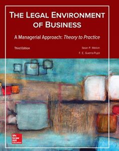 Baixar Legal Environment of Business, A Managerial Approach: Theory to Practice pdf, epub, eBook