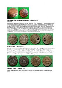 Baixar Kalenderblatt zum Jahr 1736: Die beiden letzten Pfennigtypen Sachsens aus Silber bzw. Billon (Ein Denga Russland von 1736 und Pfennige Sachsens) (German Edition) pdf, epub, eBook