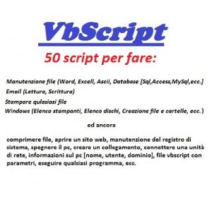 Baixar Vbscript raccolta 50 script (Italian Edition) pdf, epub, eBook