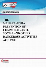 Baixar The Maharashtra Prevention of Communal, Anti-Social and other Dangerous Activities Act, 1980 (English Edition) pdf, epub, eBook
