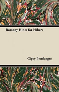 Baixar Romany Hints for Hikers pdf, epub, eBook