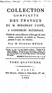 Baixar Collection complette des travaux de M. Mirabeau l’ainé, à l’Assemblée nationale – Tome IV (French Edition) pdf, epub, eBook