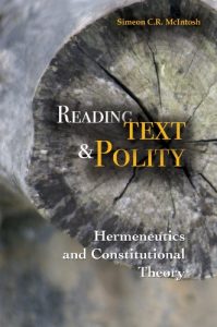Baixar Reading Text and Polity: Hermeneutics and Constitutional Theory (English Edition) pdf, epub, eBook