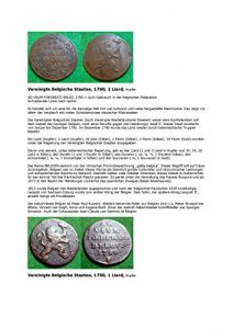 Baixar Kalenderblatt zum Jahr 1790: Die Vereinten Belgischen Staaten existieren knapp ein Jahr (Ein und zwei Liard der Vereinten Belgischen Staaten 1790) (German Edition) pdf, epub, eBook