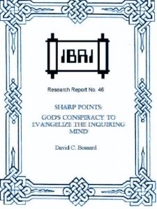 Baixar Sharp Points: God’s Conspiracy to Evangelize the Inquiring Mind (IBRI Research Reports Book 46) (English Edition) pdf, epub, eBook