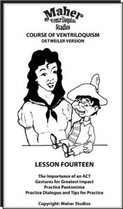 Baixar Maher Course Of Ventriloquism – Lesson Fourteen: Detweiler Version (English Edition) pdf, epub, eBook