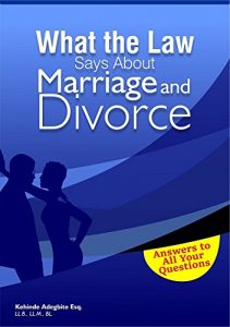 Baixar What the Law Says About Marriage and Divorce: Answers to All Your Questions (English Edition) pdf, epub, eBook