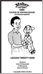 Baixar Maher Course Of Ventriloquism – Lesson Twenty-Nine: Detweiler Version (English Edition) pdf, epub, eBook
