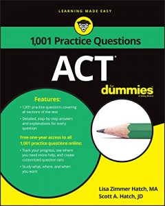 Baixar 1,001 ACT Practice Problems For Dummies (For Dummies (Career/Education)) pdf, epub, eBook