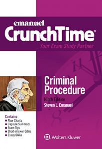 Baixar Emanuel CrunchTime for Criminal Procedure (Emanuel CrunchTime Series) pdf, epub, eBook