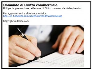 Baixar Domande di Diritto commerciale. (Italian Edition) pdf, epub, eBook