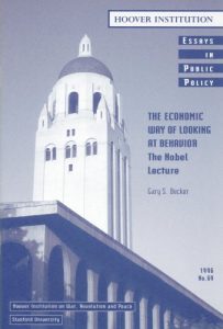 Baixar The Economic Way of Looking at Behavior: The Nobel Lecture (Essays in Public Policy) pdf, epub, eBook