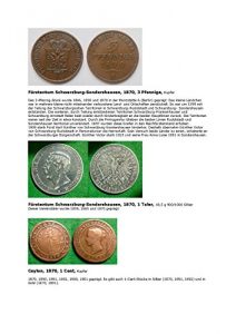 Baixar Kalenderblatt zum Jahr 1870: Zur Kleinstaaterei (Drei Pfennige und ein Taler von Schwarzburg-Sondershausen sowie ein Cent von Ceylon des Jahres 1870) (German Edition) pdf, epub, eBook