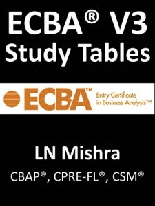 Baixar ECBA V3 Study Tables (English Edition) pdf, epub, eBook