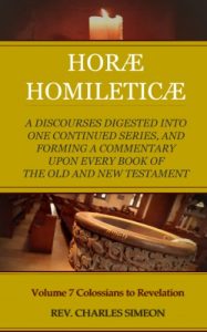 Baixar Horae Homileticae Commentary Volume 7 (All 21 Volumes Now In 7): A Discourses Digested Into One Continued Series, And Forming A Commentary Upon Every Book … The Old And New Testament (English Edition) pdf, epub, eBook
