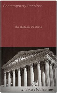 Baixar The Batson Doctrine (Criminal Law Series) (English Edition) pdf, epub, eBook