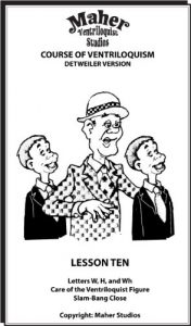 Baixar Maher Course Of Ventriloquism – Lesson Ten: Detweiler Version (English Edition) pdf, epub, eBook