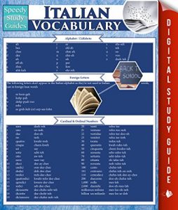 Baixar Italian Vocabulary (Speedy Study Guides) pdf, epub, eBook