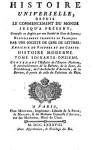 Baixar Histoire Universelle, Depuis le Commencement du Monde Jusqu’à Présent – Tome Cent-Onzieme (French Edition) pdf, epub, eBook