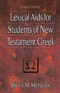 Baixar Lexical Aids for Students of New Testament Greek pdf, epub, eBook