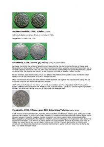 Baixar Kalenderblatt zum Jahr 1726: Zu Voltaire (Ein Heller Saalfeld-Saalfeld, 1/5 Ecu Frankreich) (German Edition) pdf, epub, eBook