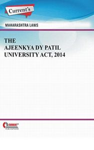 Baixar The Ajeenkya Dy Patil University Act, 2014 (English Edition) pdf, epub, eBook