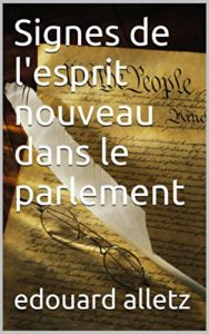 Baixar Signes de l’esprit nouveau dans le Parlement (French Edition) pdf, epub, eBook