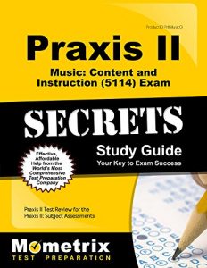 Baixar Praxis II Music: Content and Instruction (5114) Exam Secrets Study Guide: Praxis II Test Review for the Praxis II: Subject Assessments (English Edition) pdf, epub, eBook