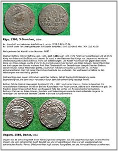 Baixar Kalenderblatt zum Jahr 1586: Verflechtung Polens mit dem osmanischen Reich (Drei Groschen aus Riga und ein Denar aus Ungarn von 1586) (German Edition) pdf, epub, eBook