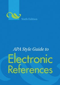 Baixar APA Style Guide to Electronic References, Sixth Edition pdf, epub, eBook