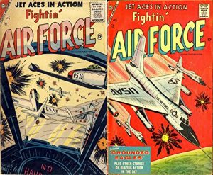 Baixar Fightin Air Force. Issues 5 and 8. Jet aces in action. Includes grounded eagles plus other stories of blazing action in the sky. Golden Age Digital Comics Military and War (English Edition) pdf, epub, eBook