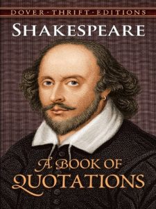 Baixar Shakespeare: A Book of Quotations (Dover Thrift Editions) pdf, epub, eBook