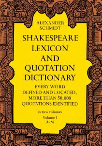 Baixar Shakespeare Lexicon and Quotation Dictionary, Vol. 1: 001 pdf, epub, eBook