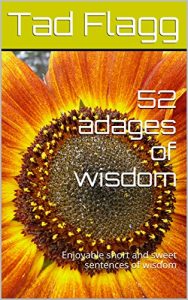 Baixar 52 adages of wisdom: Enjoyable short and sweet sentences of wisdom (English Edition) pdf, epub, eBook