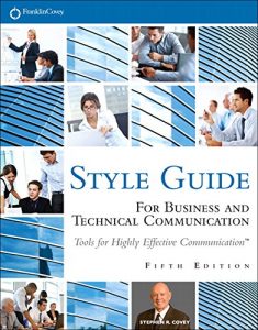 Baixar FranklinCovey Style Guide: For Business and Technical Communication pdf, epub, eBook