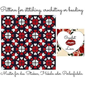 Baixar Crochet Love – Heart Board: Pattern for stitching, crocheting or beading – Pattern for stitching, crocheting or beading (German Edition) pdf, epub, eBook