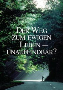 Baixar Der Weg zum ewigen Leben – unauffindbar? (German Edition) pdf, epub, eBook