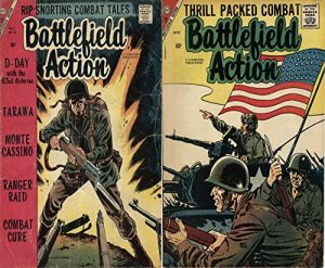 Baixar Battlefield Action. Issues 16 and 17. RIP Snorting combat tales. Featuring D-Day, Tarawa, Monte Cassion, Ranger Raid and Combat Cure. Golden Age Digital Comics Military and War. (English Edition) pdf, epub, eBook