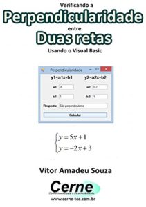 Baixar Verificando a Perpendicularidade entre Duas retas Usando o Visual Basic pdf, epub, eBook