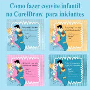 Baixar Como fazer convite infantil no CorelDraw para iniciantes pdf, epub, eBook