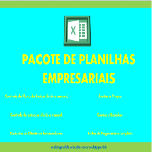Baixar Pacote de Planilhas Empresariais pdf, epub, eBook