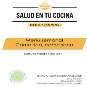 Baixar Salud en tu Cocina. Semana 2 / 2017 pdf, epub, eBook