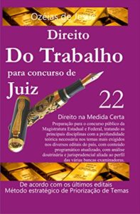 Baixar Concurso para Juiz: Direito do Trabalho pdf, epub, eBook
