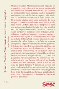 Baixar Quando Marina Abramović morrer: Uma biografia pdf, epub, eBook