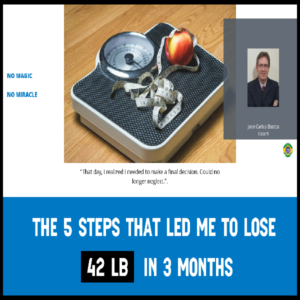 Baixar THE 5 STEPS THAT LED ME TO LOSE 42 LB IN 3 MONTHS pdf, epub, eBook