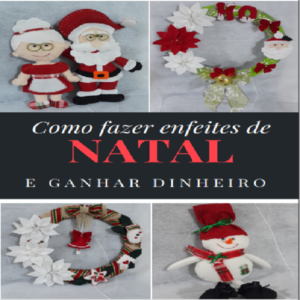 Baixar COMO FAZER ENFEITE DE NATAL COM FELTRO E GANHAR DINHEIRO pdf, epub, eBook