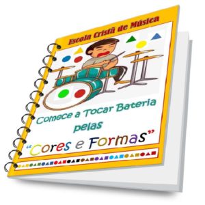 Baixar Comece a Tocar Bateria pelas Cores e Formas pdf, epub, eBook