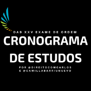 Baixar Cronograma de estudos 30 dias XXV Exame de Ordem OAB pdf, epub, eBook